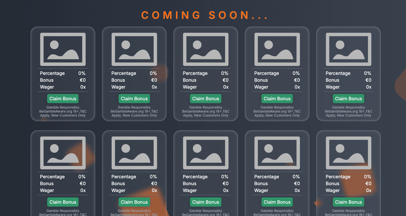 Preview of featured online casinos available on CasinoBay